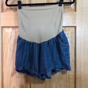 Denim Maternity shirt